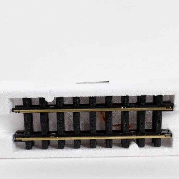 New Bright The Holiday Express Animated Train Log Mill Wood Car 384-4 Tested - Picture 8 of 9